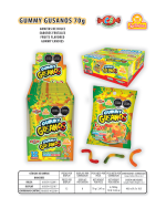 GUMMY GUSANOS 70G - Imagen 4