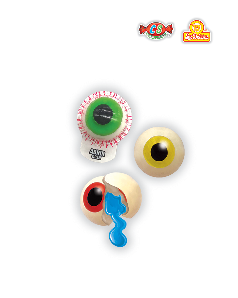 GUO010_1 GUMMY OJOS SALTONES - Imagen 1