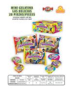MINI GELATINA LAS DELICIAS 20 PZAS - Imagen 4
