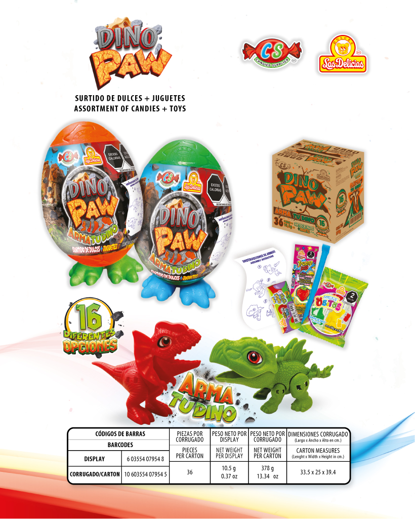 DIP030 DINO PAW - Imagen 1